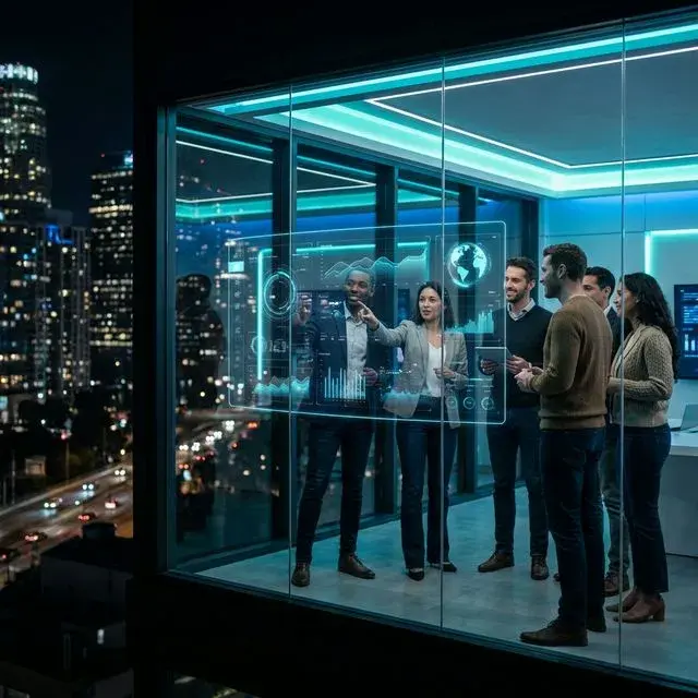 Inez Tech Team Collaborating